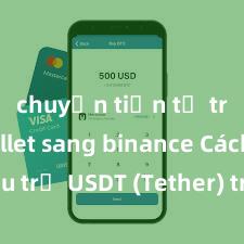 chuyển tiền từ trust wallet sang binance Cách lưu trữ USDT (Tether) trên Trust Wallet tại Việt Nam